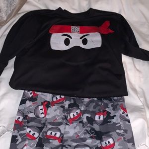 Boys size 10/12 long sleeve and pants pjs